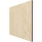 Ekena Millwork 11 3/4W x 11 3/4H x 3/8T Wood Hobby Board, Birch HBW12X12X375ABI - alternate 2